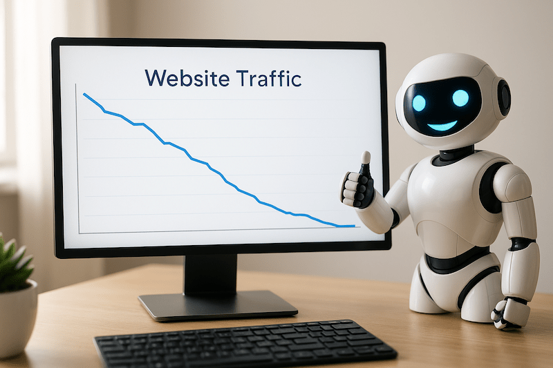 De invloed van ai op het verkeer op jouw website